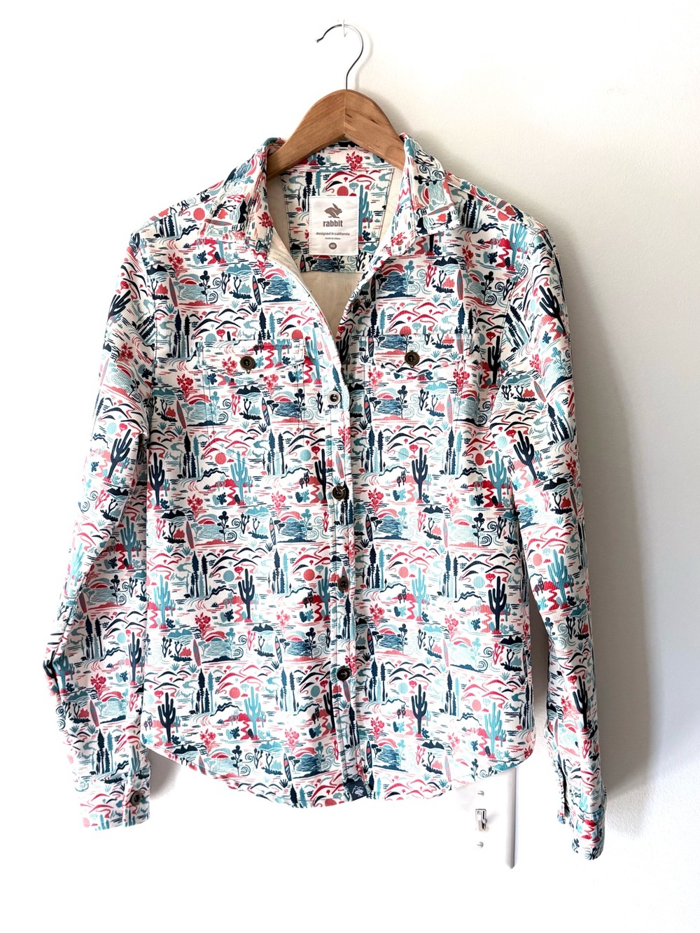 Rabbit The Label Button Down Outdoor Adventure Corduroy Shirt Unisex